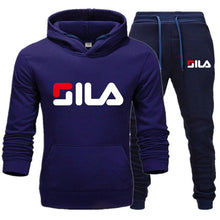 Load image into Gallery viewer, Fila Baskılı Erkek Spor Set-Füme