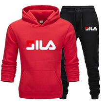 Load image into Gallery viewer, Fila Baskılı Erkek Spor Set-Füme