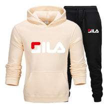 Load image into Gallery viewer, Fila Baskılı Erkek Spor Set-Füme