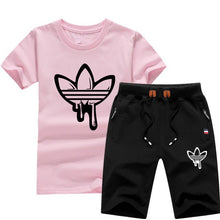 Load image into Gallery viewer, Tshirt + Short ADIDAS Baskılı