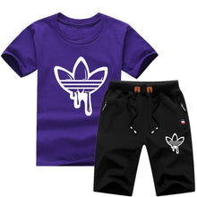 Load image into Gallery viewer, Tshirt + Short ADIDAS Baskılı
