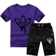 Load image into Gallery viewer, Tshirt + Short ADIDAS Baskılı